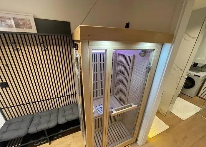 아파트 Luxusni Grand V Centru Harrachova Se Saunou, Wallboxem Ev, Parkovanim Zdarma, S Velkym Balkonem A Vyhledem Na Certovu Horu, Sjezdovku A Skokanske Mustky