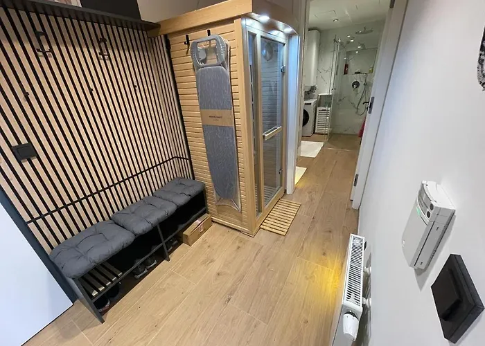 아파트 Luxusni Grand V Centru Harrachova Se Saunou, Wallboxem Ev, Parkovanim Zdarma, S Velkym Balkonem A Vyhledem Na Certovu Horu, Sjezdovku A Skokanske Mustky
