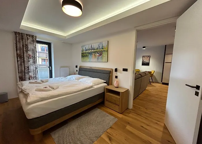 Luxusni Grand V Centru Harrachova Se Saunou, Wallboxem Ev, Parkovanim Zdarma, S Velkym Balkonem A Vyhledem Na Certovu Horu, Sjezdovku A Skokanske Mustky 아파트 *